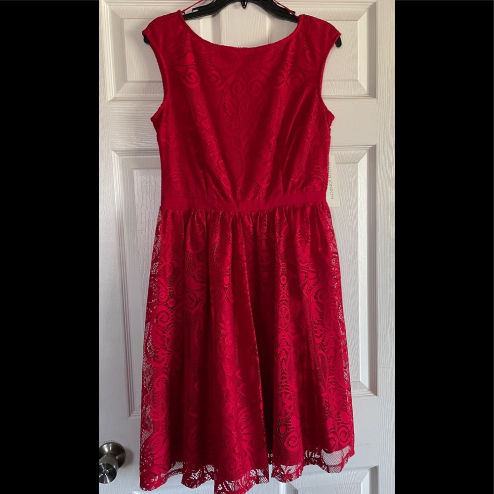 Red Lace Dress